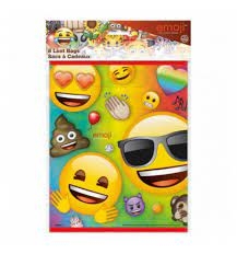 RAINBOW FUN EMOJI LOOTBAGS 8 PIECES ()